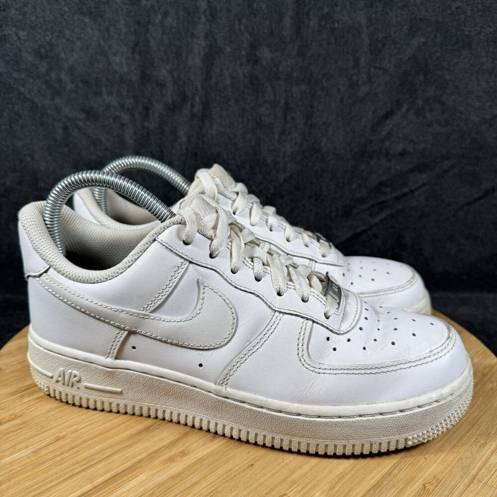 Nike Womens Air Force 1 07 315115-112 White Casual Shoes Sneakers Size 7